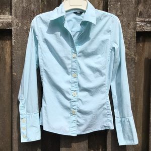 Mossimo Fitted Collared Shirt
